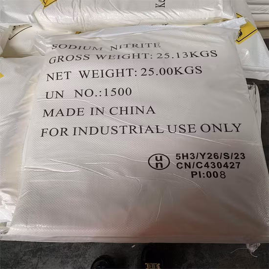 Fabricante de nitrito de sódio Nano2 de grau industrial