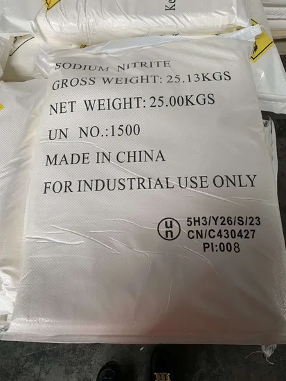 Nitrito de sódio Nano3 de boa qualidade